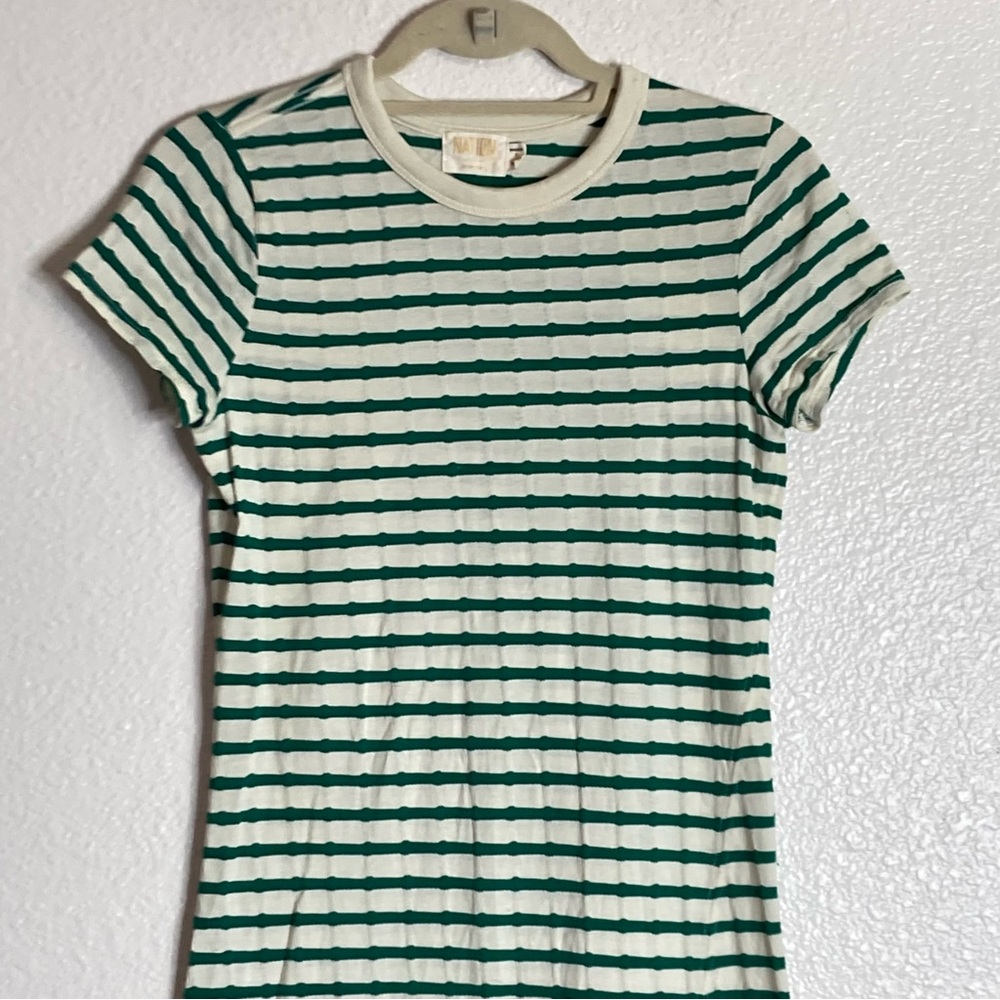 Nation LTD Women’s Ingrid Striped T-shirt Dress Size Small - Picture 5 of 15